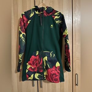 Burton insulated hibiscus floral jacket